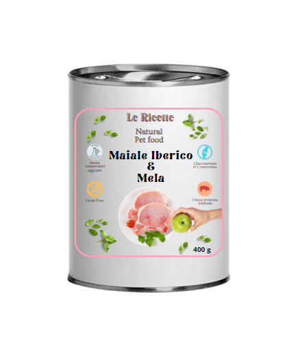 LE RICETTE MAIALE IBERICO & MELA 400G