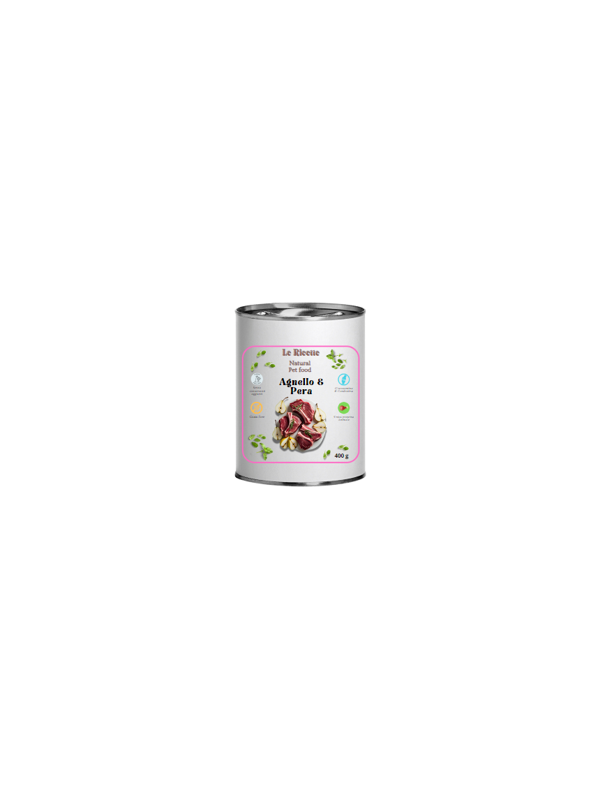 LE RICETTE AGNELLO & PERA 400 G