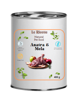 LE RICETTE ANATRA & MELA 400G