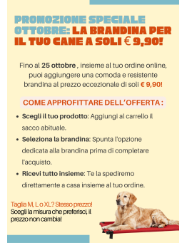 PROMOZIONE OTTOBRE BRANDINA